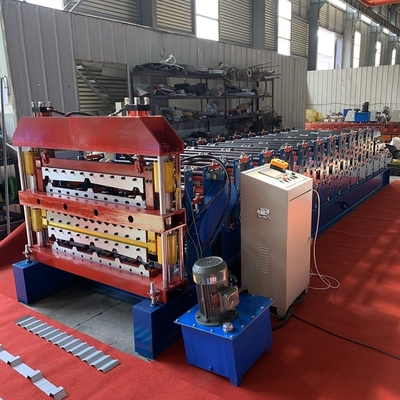 Sırlı 4kw Kiremit Rulo Şekillendirme Makinesi Zincir Tahrik