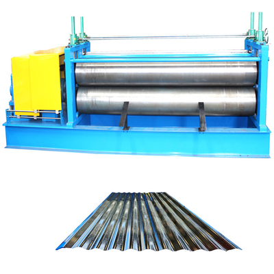 Oluklu Tip Galvanizli Kiremit Rulo Şekillendirme Makinesi Dalga Şekli İnce Kalınlık