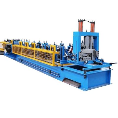 Zincir Sürücü Cz Purlin Galvanize Çelik için Rulo Formasyon Makinesi