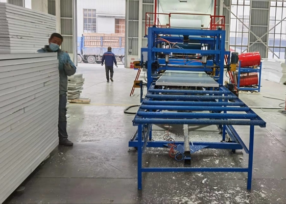 32kw Ana Motor Gücü EPS Sandviç Panel Formasyon Makinesi 3-6m/Min Hız