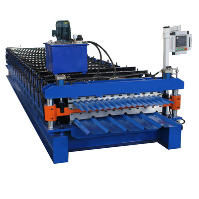 Güvenilir Metal Çatı Plakası Yapma Makinesi Kalınlığı 0.3-0.8mm