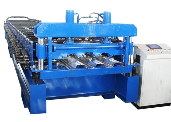 4t Metal Deck Roll Forming Machine Voltaj 380v 50hz 3 fazlı 50mm Çap çapı