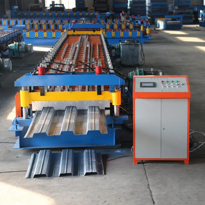 70mm Roller Diameter Floor Deck Forming Machine 380v 50hz 3 Fazlı Voltaj