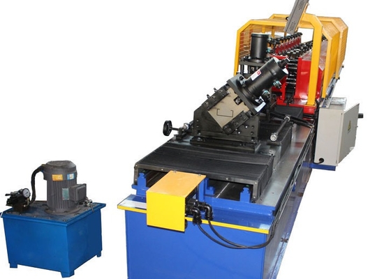 10-15m/Min Hızlı C Kanal Rulo Formasyon Makinesi 5.5kw Güçle