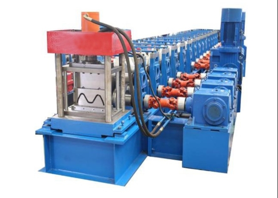 Sünnet HRC58-62 Hidrolik Decoiler ile kaplı Chrome Roller Otoyol Koruma Parmaklık Paneli
