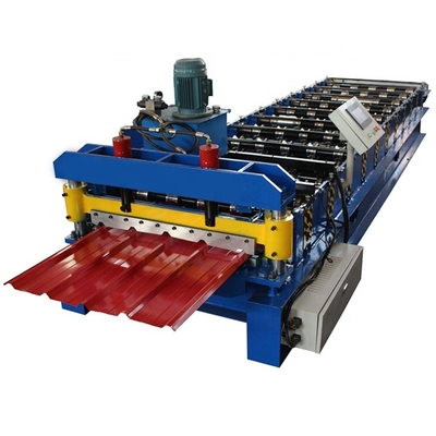 32KW Sandviç Panel Yapma Makinesi PLC Kontrollü Rulo Yapım Makinesi 3-6m/min Hız
