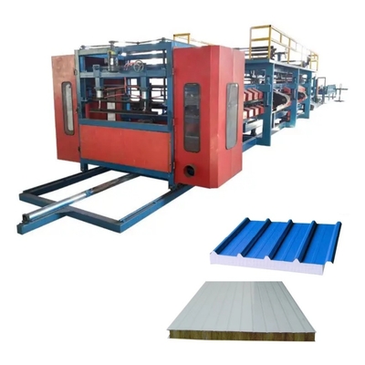 Sandviç Çatı Duvar Paneli Yapma Makinesi EPS Panel Baskı Makinesi Ürün hattı Formlama Hızı 3-6m/Min
