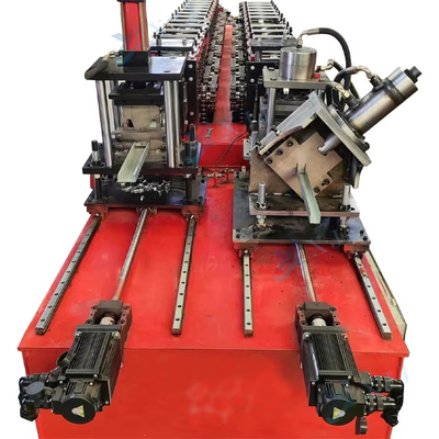 PLC Kontrol Sistemi Çelik İşleme Parçaları Galvanizli U Çizgi Çelik U Kanal Yapısal Çelik C Z U Kanal Profili Purlin Roll Forming Machine