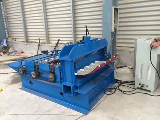 Yüksek hızlı Çatı Yaprakları Crimping Bending Roll Forming Machine