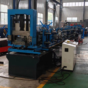 CU CZ stud kanal Strut dokunmatik ekran Purlin Roll Form Line