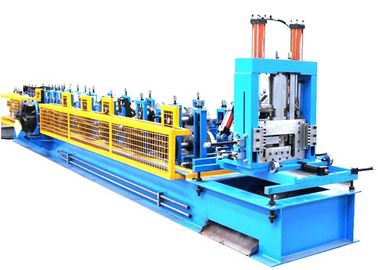 Manuel Değiştirilebilir CZ Aşık Rulo Şekillendirme Makinesi Yüksek Kesme Hassasiyeti