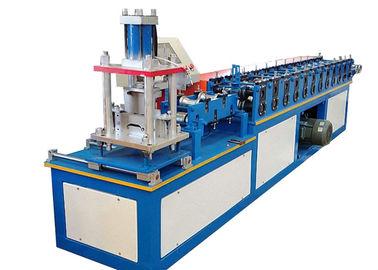 Metal Dekorasyon Kapı Kepenk Rulo Şekillendirme Makinesi Yüksek Hız 30-50 M / Min
