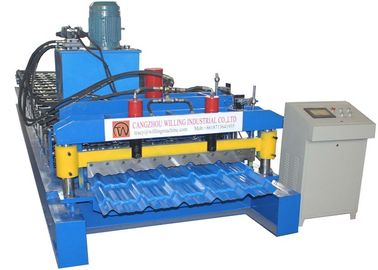 Hidrolik Motor Sırlı Çini Rulo Şekillendirme Makinesi 3-4m / Min Yüksek Verimlilik