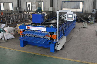 Hidrolik Kesme Galvanizli Çift Katmanlı Şekillendirme Makinesi IBR Ve Dalga