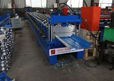 Ayakta Dikiş Çatı Rulo Tırnak Şerit Yapış Kilit Paneli İçin Şekillendirme Makinesi