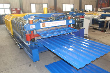 PLC Kontrol Çift Katmanlı Rulo Şekillendirme Makinesi Kararlı Performans CE Standardı