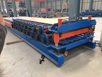 Liner ve Profil Çift Katmanlı Rulo Şekillendirme Makinesi 415V 1220 / 1450mm Genişlik