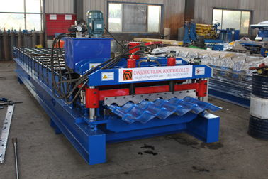Safir Otoyol Korkuluk Rulo Şekillendirme Makinesi Sırlı Çini Rulo Şekillendirme Makinesi
