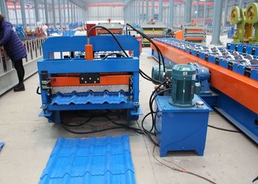Kayrak Sallamak Profil Otoyol Korkuluk Rulo Şekillendirme Makinesi 20-30 GA Kalınlığı