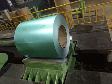 Taş Kaplama Metal Çatı Kiremit için Yeşil Galvalume / Galvanizli Çelik Bobin