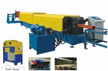 Dikdörtgen iniş borusu Dirsek Makinesi 0.4 - 0.8mm Kalınlık 5.5 KW Enerji Tasarrufu