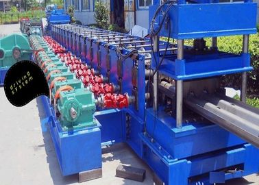 2 Dalgalar Otoyol Korkuluk Rulo Şekillendirme Makinesi Dişli Kutusu Tahrik Tipi 3 Faz