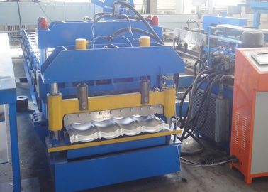 Katech çatı kiremit rulo şekillendirme makinesi PLC kontrol yüksek kesme hassasiyeti