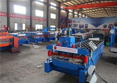 Su geçirmez Çelik iniş borusu Rulo Şekillendirme Makinesi Hidrolik Motor Yüksek Hız