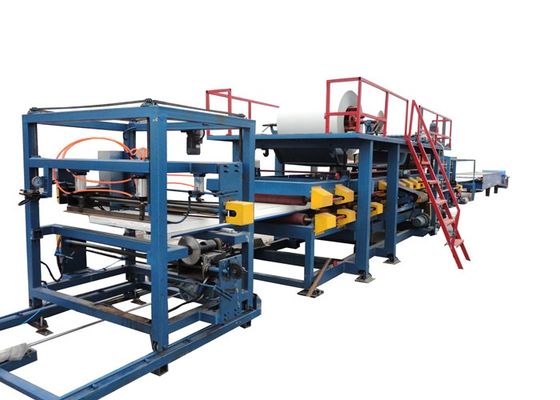 Isı Koruma Taşyünü 4m / Min Sandviç Panel Rulo Şekillendirme Makinesi