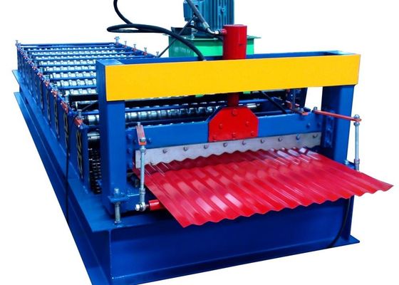 7 / 8 '' Oluklu Sac Rulo Şekillendirme Makinesi Endüstriyel