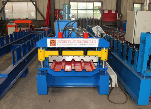 Ibr 686 Yüksek Hızlı 0.25mm Kiremit Rulo Şekillendirme Makinesi Taşınabilir