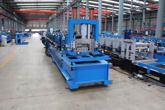 Çelik Çerçeve C Z Purlin Yapma Makineleri 1.5-3.0mm Kalınlığında 10-22m/min Kalıplama Hızında