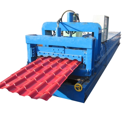 Çelik Profil 415V Sırlı Kiremit Yapma Makinesi Plc