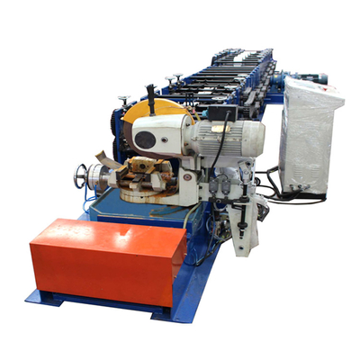 Panel Yağmur Suyu Ppgi Kare İniş Borusu Rulo Şekillendirme Makinesi 380V 50Hz