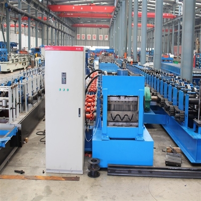 Şanzıman Tahrikli 3mm Otoyol Korkuluk Rulo Şekillendirme Makinesi