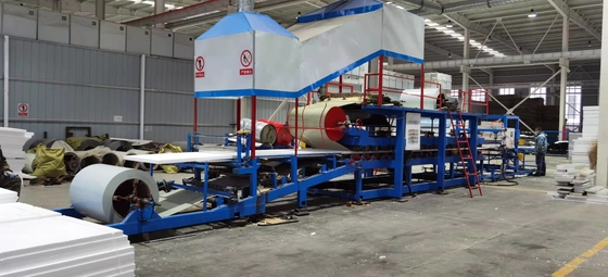 Bileşik Yalıtımlı Çatı Paneli İçin Isı Yalıtımlı Sandviç Panel Üretim Hattı