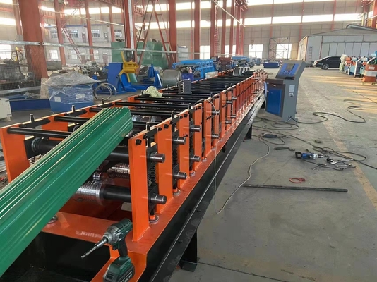 Soğuk Metal Şekillendirme 0.3mm Downspout Rulo Şekillendirme Makinesi