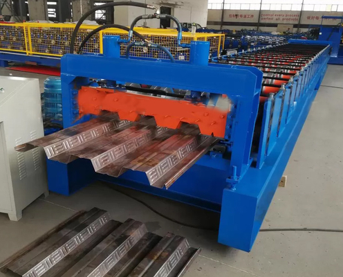 Metal Soğuk PLC Zemin Güverte Makinesi Kalınlığı 1.5mm 22kw