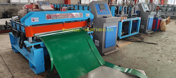 4kw PPGI Sac Eğme Plakası Kesme Makinesi Tam Otomatik