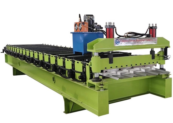 Metal Kiremit Trapez Rulo Şekillendirme Makinesi 5.5kw