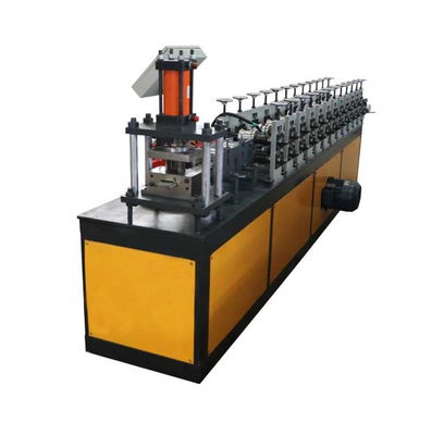 0.6mm Dişli Kepenk Kapı Rulo Şekillendirme Makinesi Otomatik Sac Rulo