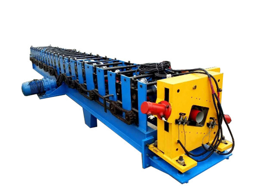 0.4mm Galvanizli Aşağı Boru Rulo Şekillendirme Makinesi Plc