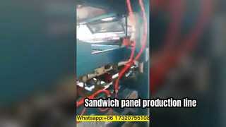 Sandviç panelleri üretim hattı
