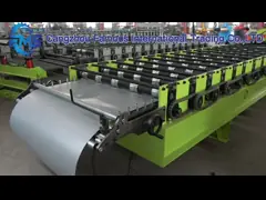 Çinko Renkli Çelik Ibr Kiremit İçin Trapez Metal Çatı Kaplama Levhası Rulo Şekillendirme Makinesi